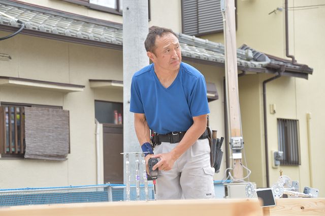 「福岡市西区03」注文住宅現場リポート④【木工事】【土台敷き】