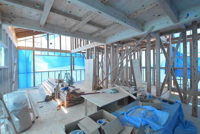 「福岡市東区05」注文住宅現場リポート⑦【木工事】【サッシ】
