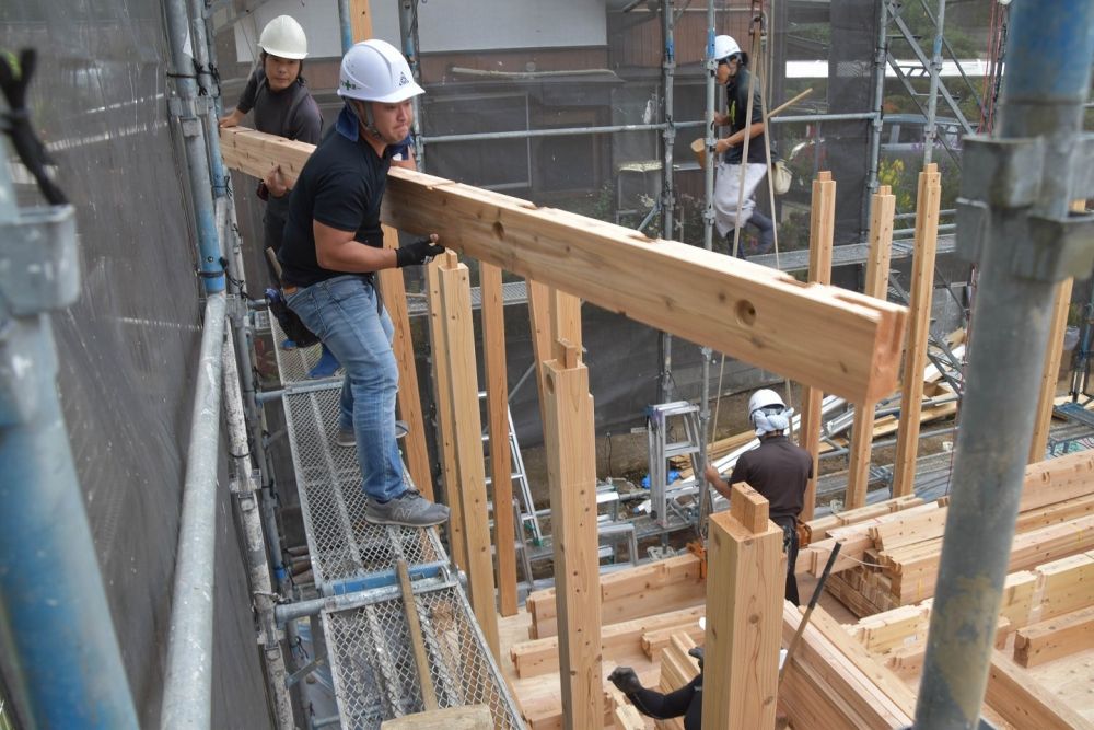 福岡県小郡市05　注文住宅建築現場リポート④　～上棟式～