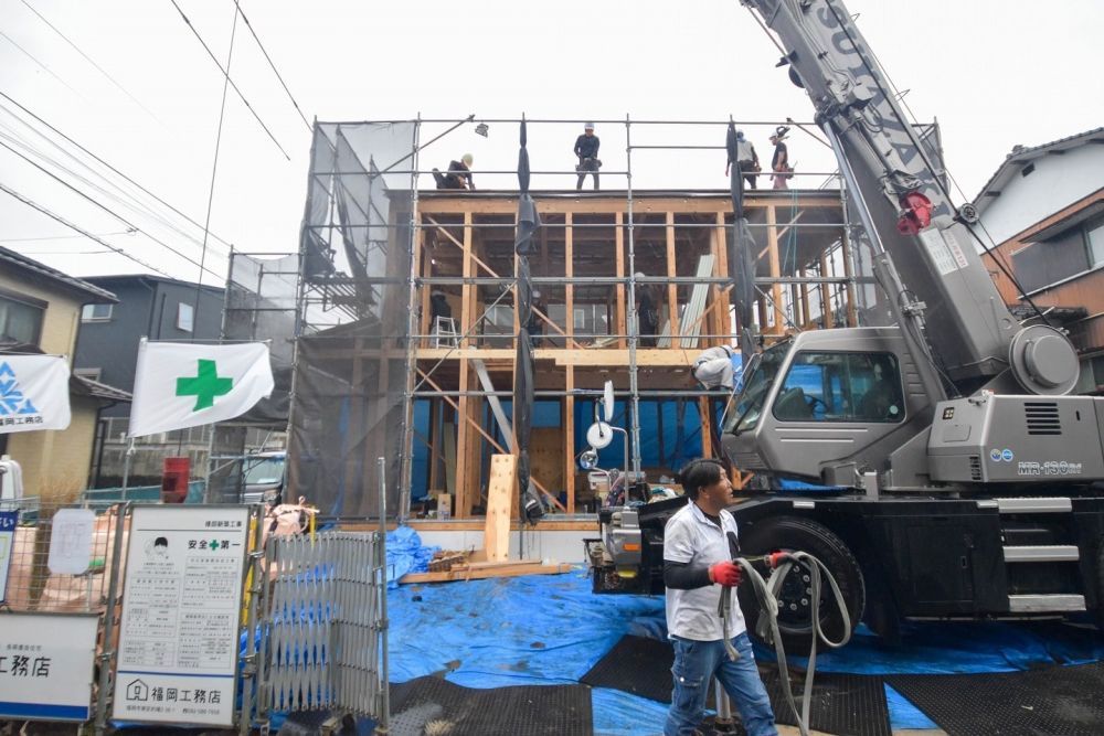 「小郡市05」注文住宅現場リポート④【上棟式】