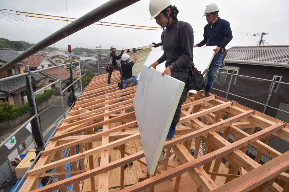 福岡県小郡市05　注文住宅建築現場リポート④　～上棟式～