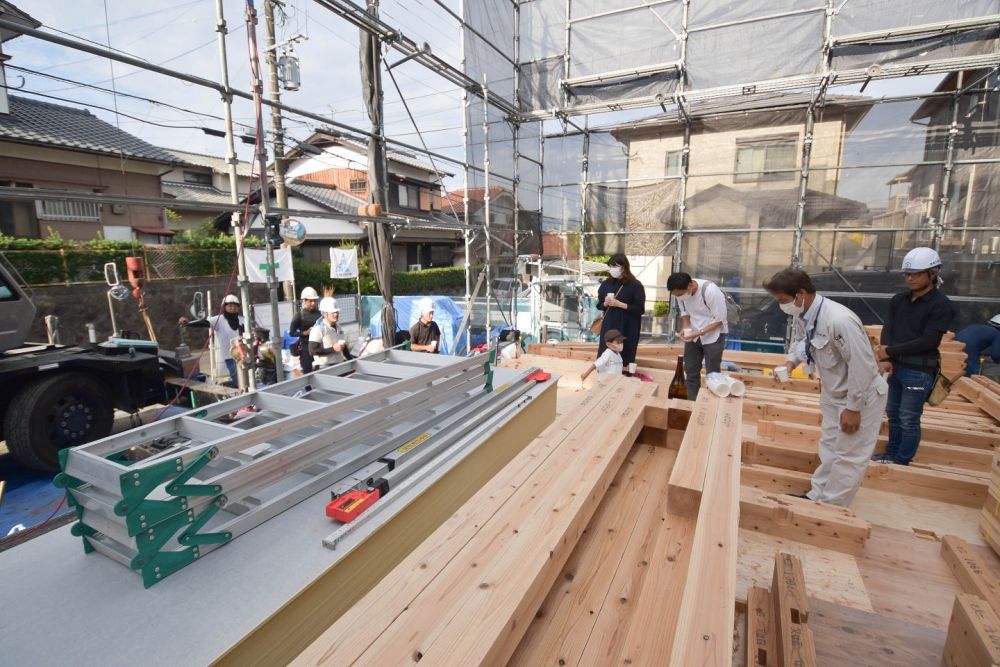 「小郡市05」注文住宅現場リポート④【上棟式】