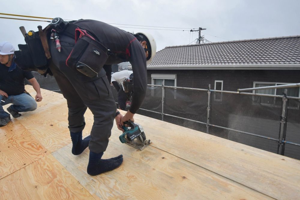 福岡県小郡市05　注文住宅建築現場リポート④　～上棟式～