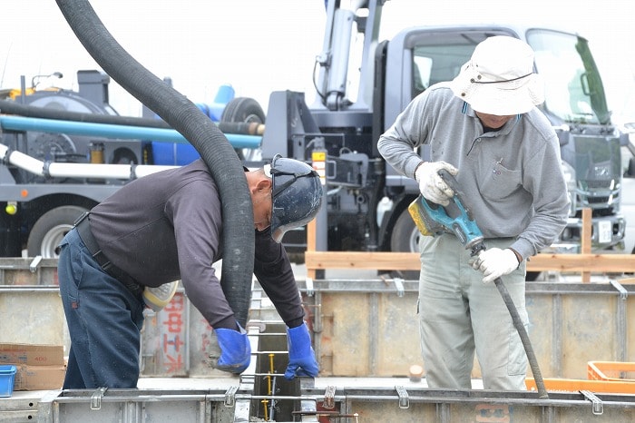 「朝倉郡筑前町東小田01」注文住宅現場リポート③【基礎工事】【立ち上がりコン】