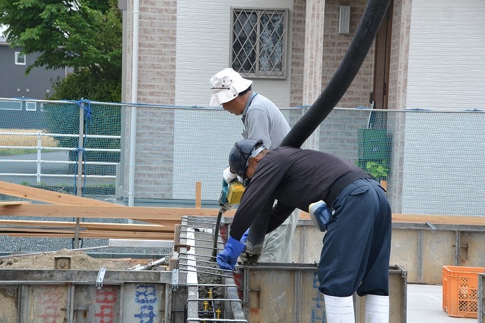 「朝倉郡筑前町東小田01」注文住宅現場リポート③【基礎工事】【立ち上がりコン】