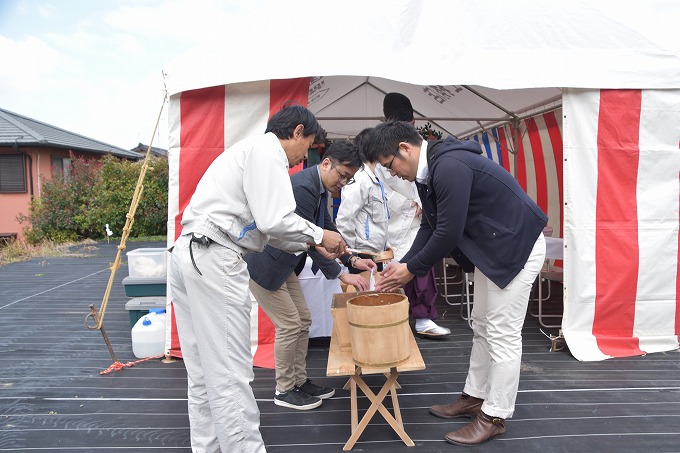 福岡県宗像市04　注文住宅建築現場リポート①　～地鎮祭～