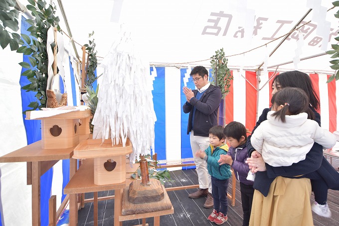 「宗像市04」注文住宅現場リポート①【地鎮祭】