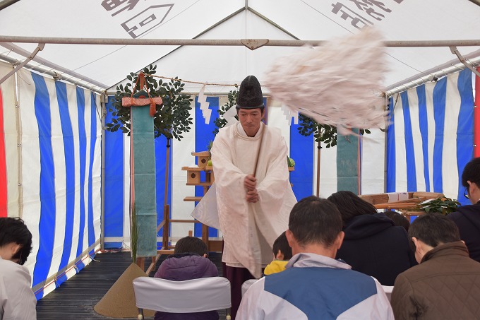 「宗像市04」注文住宅現場リポート①【地鎮祭】