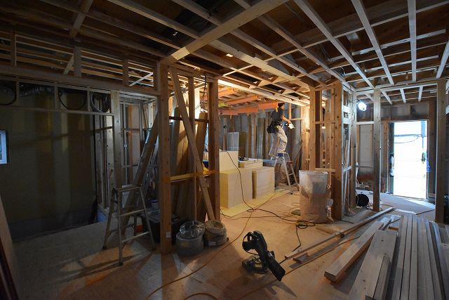 「福岡市西区03」注文住宅現場リポート⑧【外装工事】【通期胴縁】