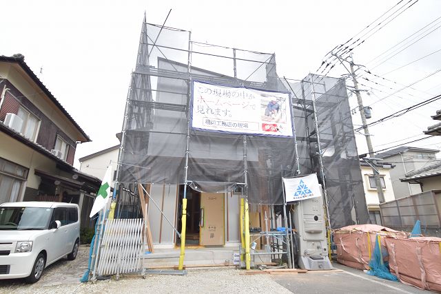 「福岡市西区03」注文住宅現場リポート⑧【外装工事】【通期胴縁】