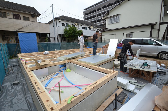 福岡市南区04　注文住宅建築現場リポート③