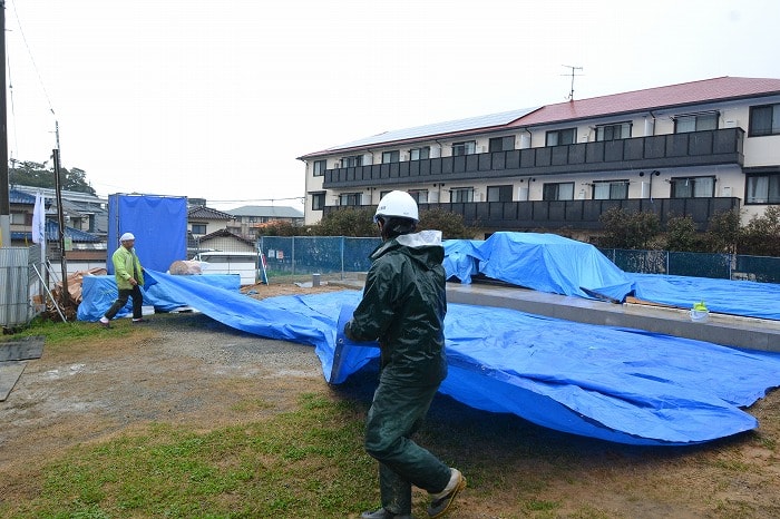 福岡県糟屋郡新宮町01　注文住宅建築現場リポート②