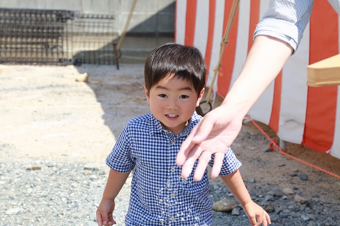 「福岡市南区柏原02」注文住宅現場リポート①【地鎮祭】