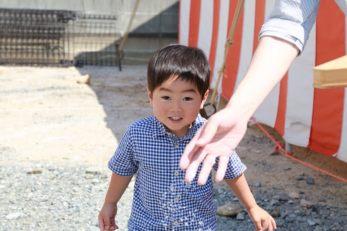 福岡市南区柏原02　注文住宅建築現場リポート①　～地鎮祭～