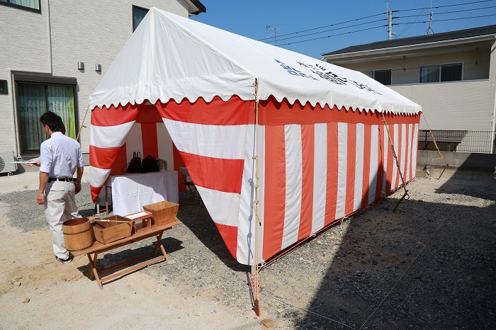 「福岡市南区柏原02」注文住宅現場リポート①【地鎮祭】