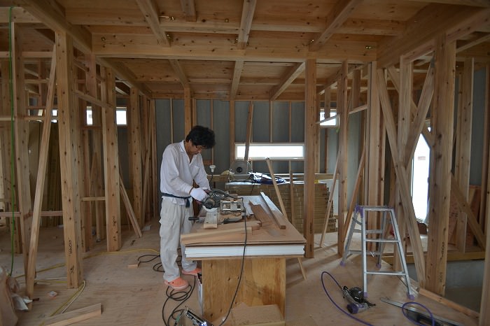 「福岡市南区花畑02」注文住宅現場リポート⑨【木工事】【下地】