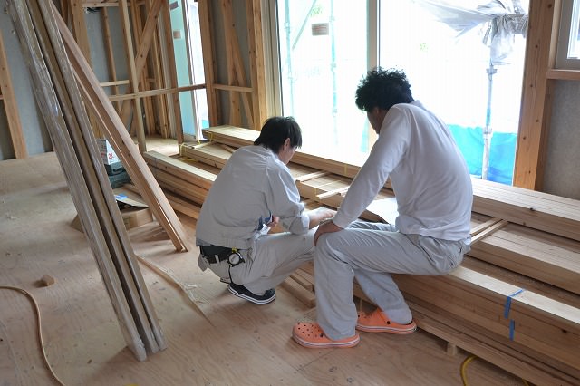 「福岡市南区花畑02」注文住宅現場リポート⑩【木工事】【面材】