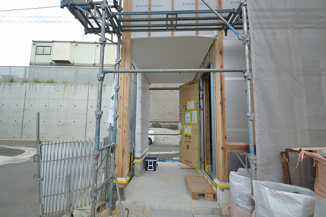 「福岡市南区花畑02」注文住宅現場リポート⑩【木工事】【面材】