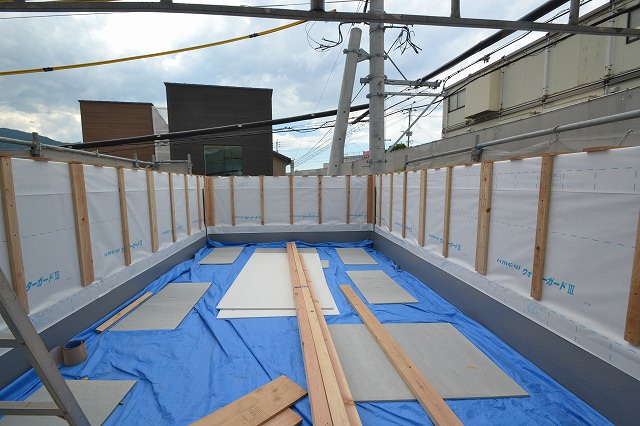 「福岡市南区花畑02」注文住宅現場リポート⑩【木工事】【面材】