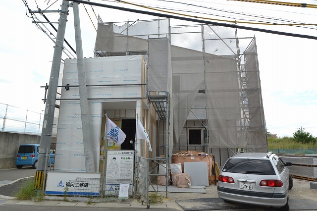 「福岡市南区花畑02」注文住宅現場リポート⑩【木工事】【面材】