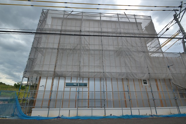 「福岡市南区花畑02」注文住宅現場リポート⑩【木工事】【面材】