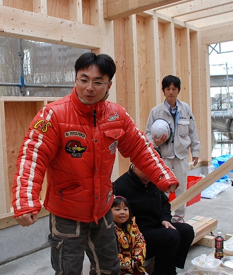 福岡市南区高木03 注文住宅建築現場リポート③ ~建方~