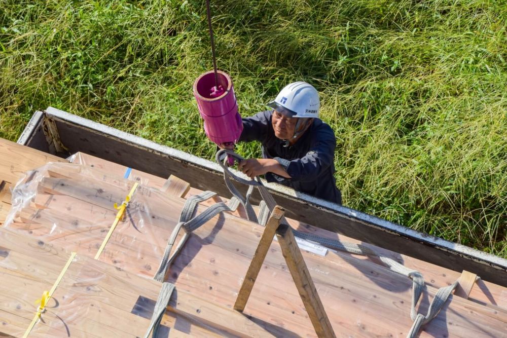 福岡県太宰府市08　注文住宅建築現場リポート③　～上棟式～