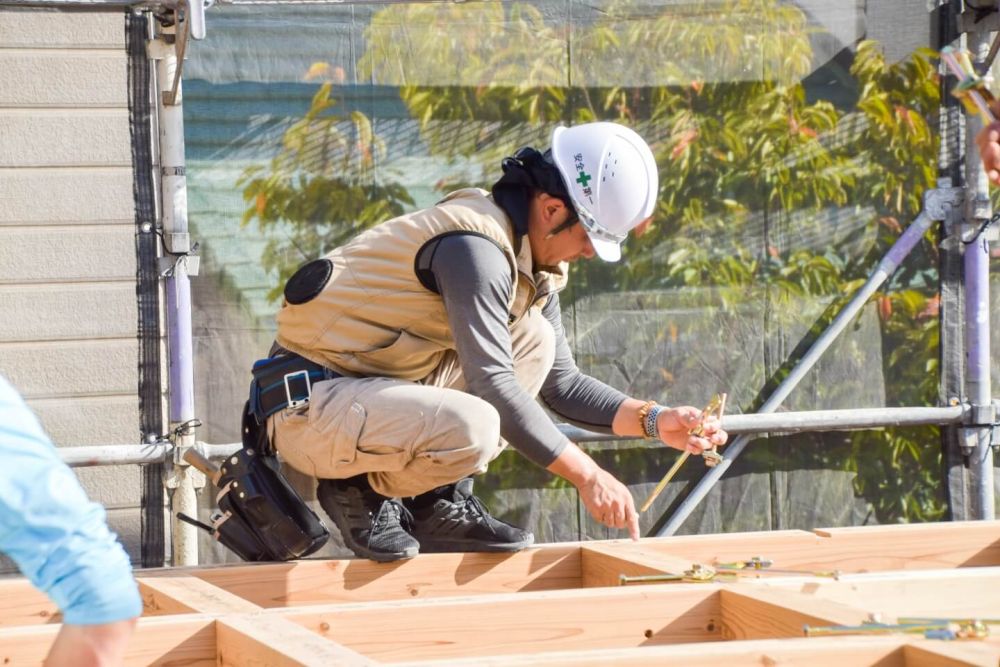 福岡県太宰府市08　注文住宅建築現場リポート③　～上棟式～