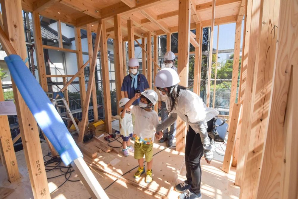 福岡県太宰府市08　注文住宅建築現場リポート③　～上棟式～