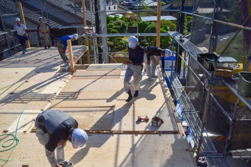 「太宰府市08」注文住宅現場リポート③【上棟式】
