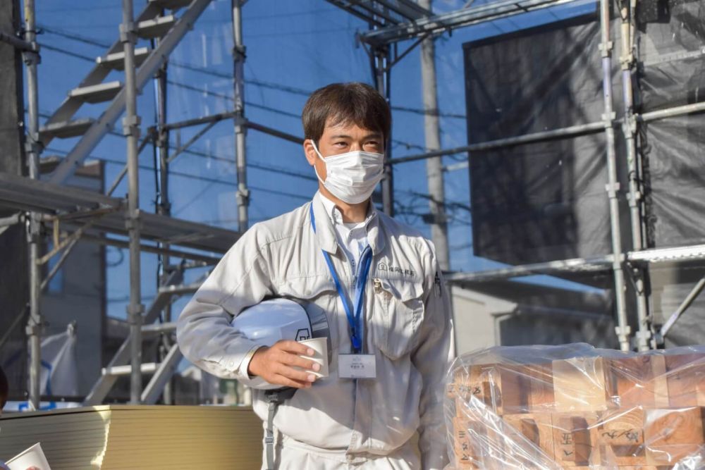 「太宰府市08」注文住宅現場リポート③【上棟式】