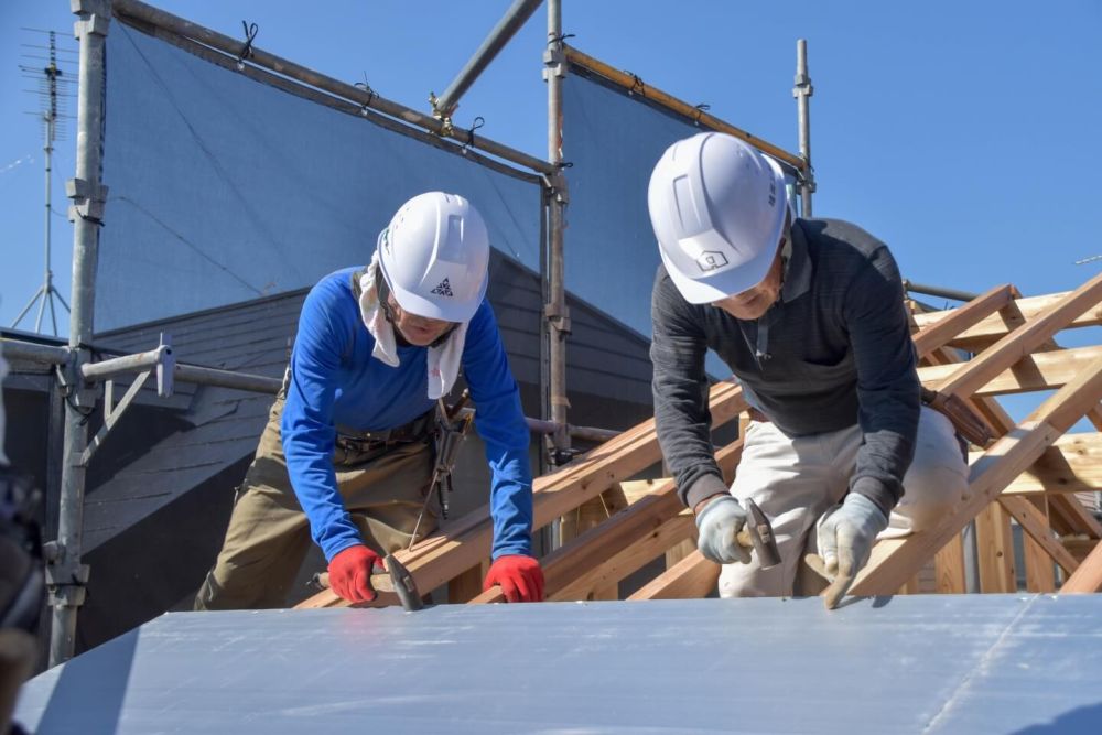 福岡県太宰府市08　注文住宅建築現場リポート③　～上棟式～