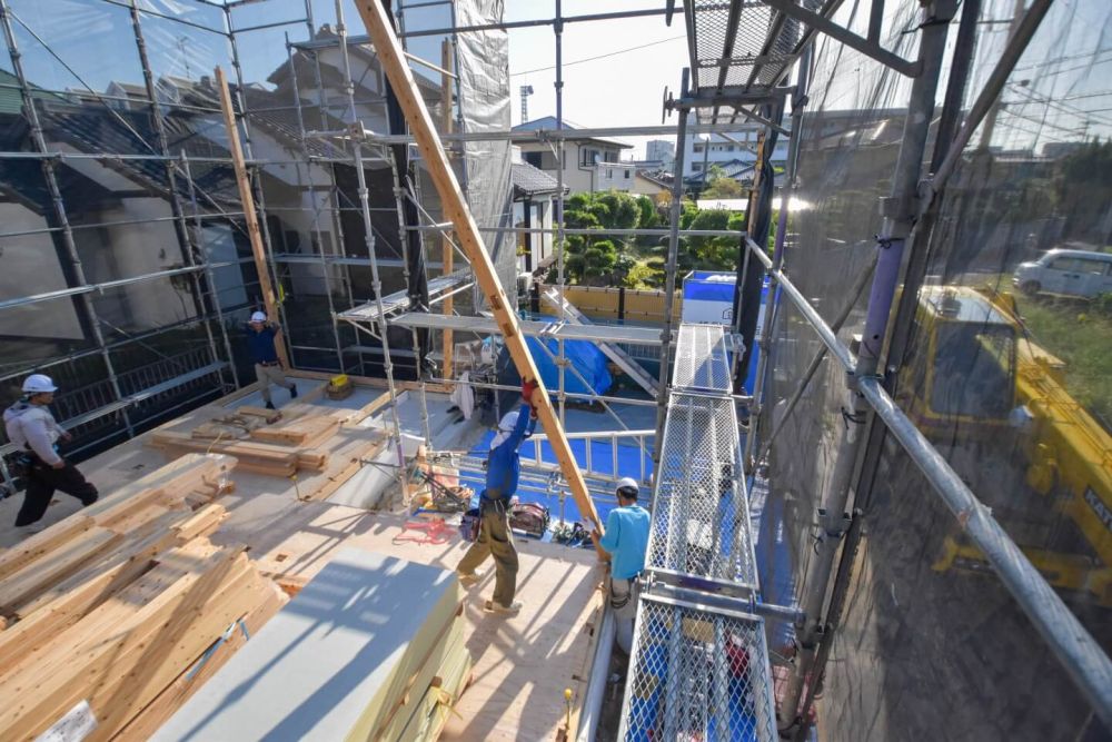 「太宰府市08」注文住宅現場リポート③【上棟式】