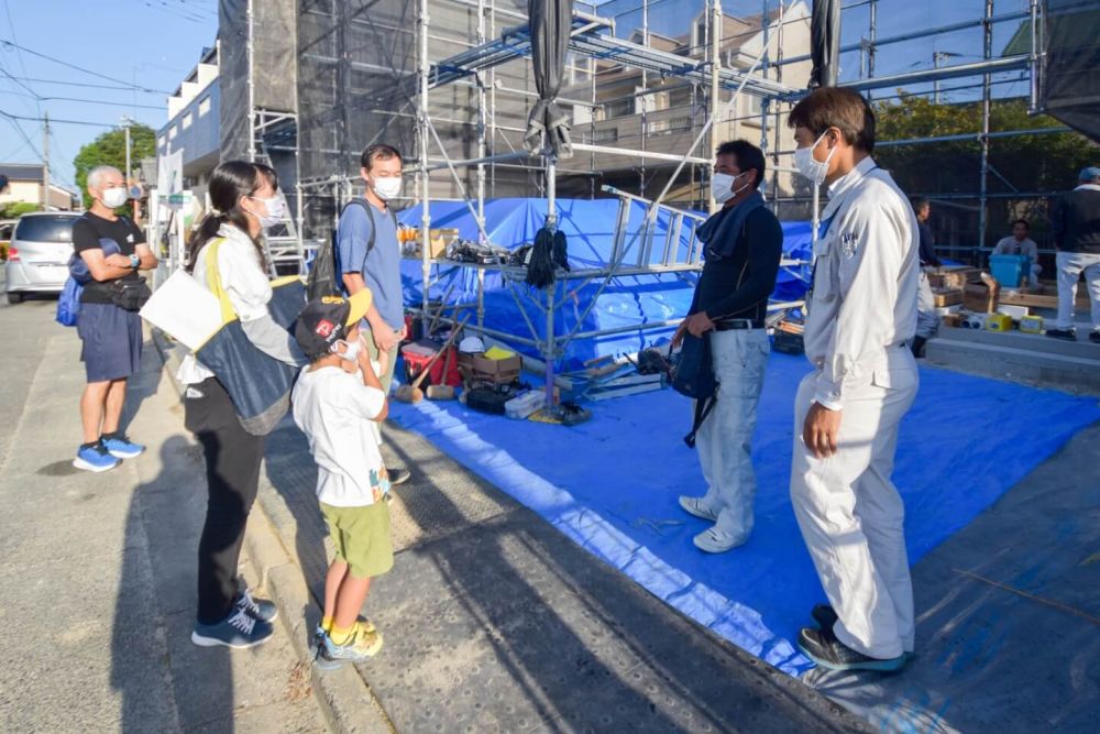 「太宰府市08」注文住宅現場リポート③【上棟式】