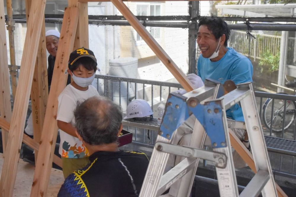 「太宰府市08」注文住宅現場リポート③【上棟式】