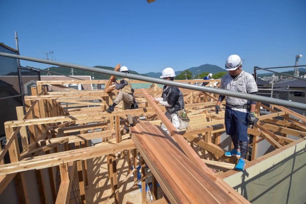「太宰府市08」注文住宅現場リポート③【上棟式】