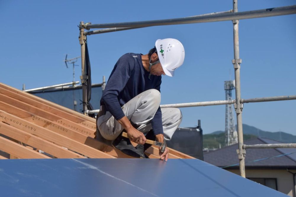 福岡県太宰府市08　注文住宅建築現場リポート③　～上棟式～