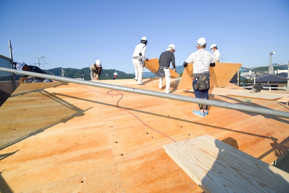 福岡県太宰府市08　注文住宅建築現場リポート③　～上棟式～