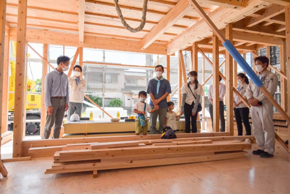 「太宰府市08」注文住宅現場リポート③【上棟式】