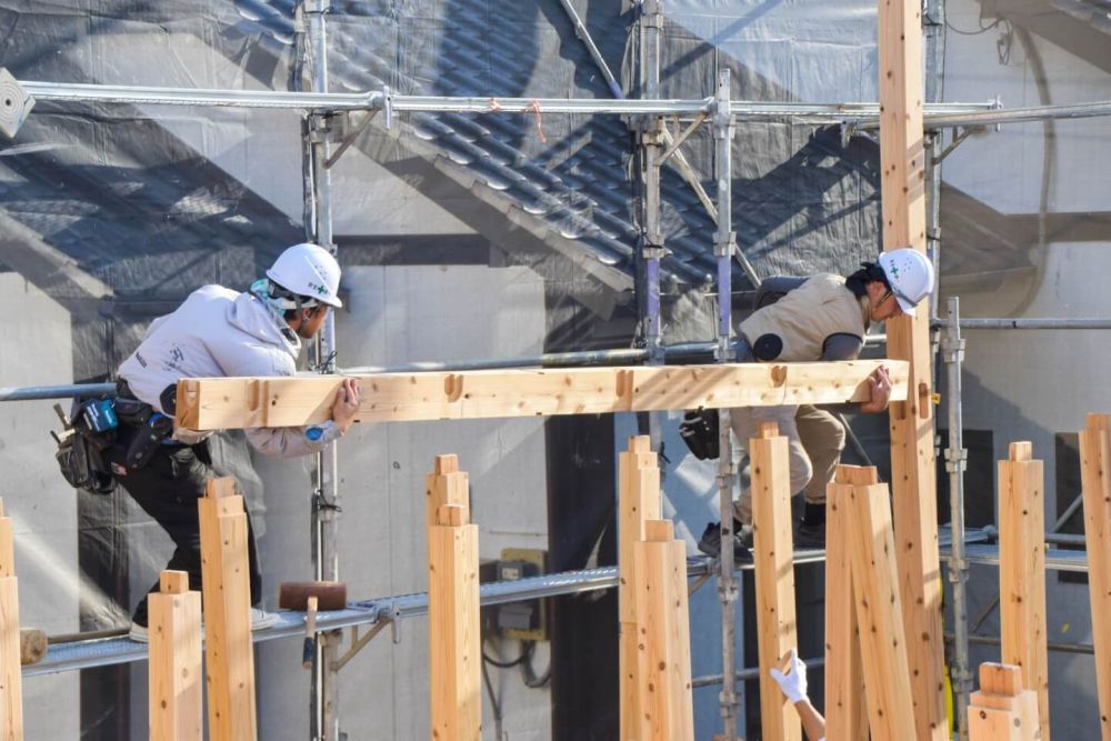 「太宰府市08」注文住宅現場リポート③【上棟式】
