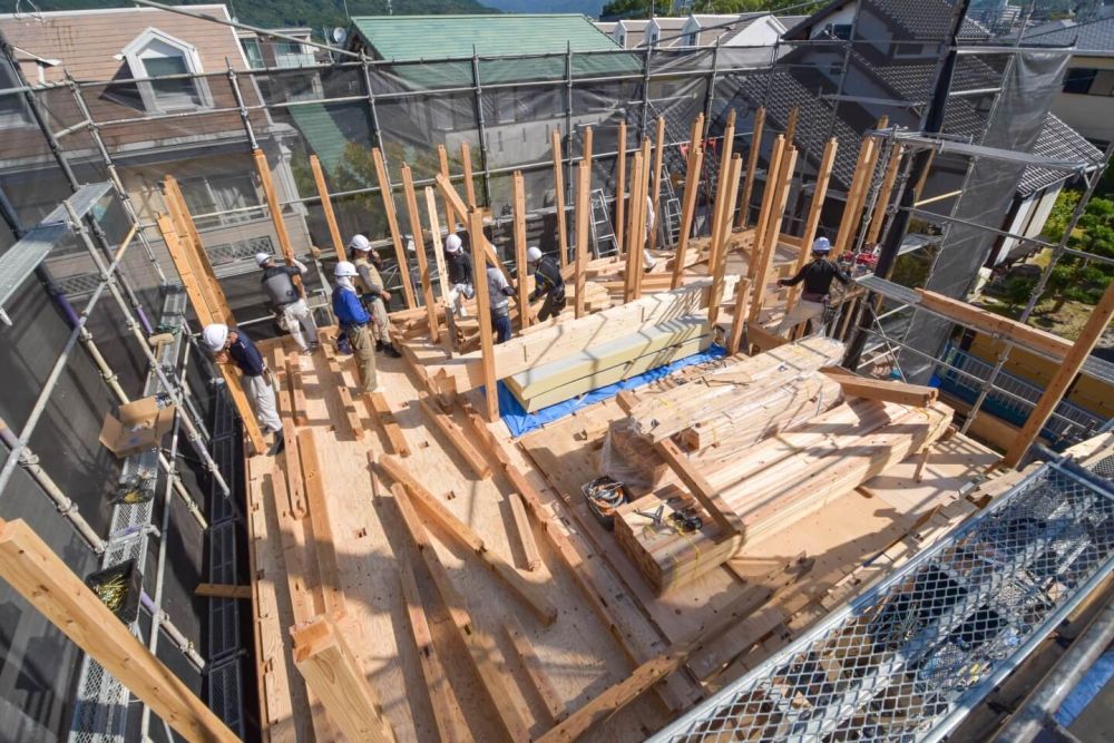「太宰府市08」注文住宅現場リポート③【上棟式】