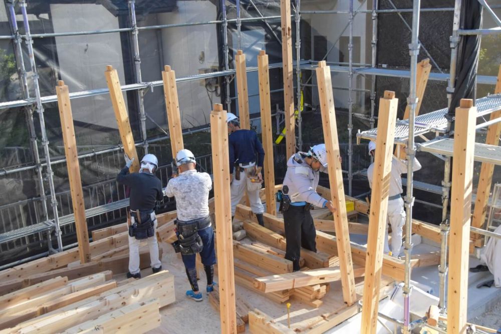 「太宰府市08」注文住宅現場リポート③【上棟式】
