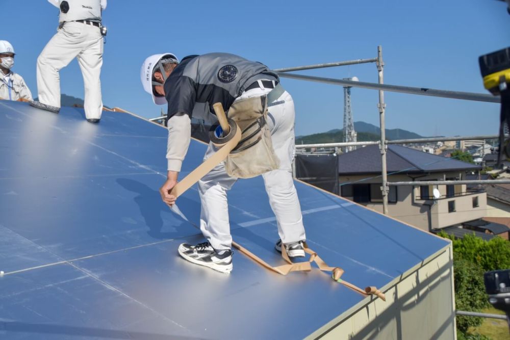 福岡県太宰府市08　注文住宅建築現場リポート③　～上棟式～