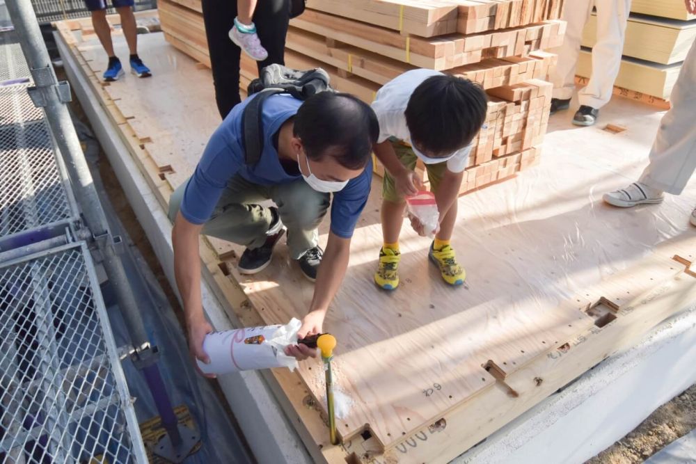 「太宰府市08」注文住宅現場リポート③【上棟式】