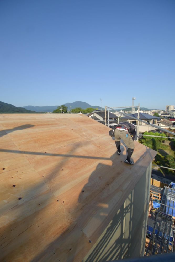 「太宰府市08」注文住宅現場リポート③【上棟式】
