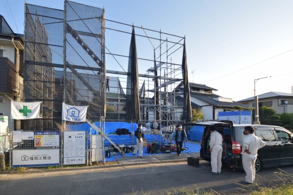 「太宰府市08」注文住宅現場リポート③【上棟式】