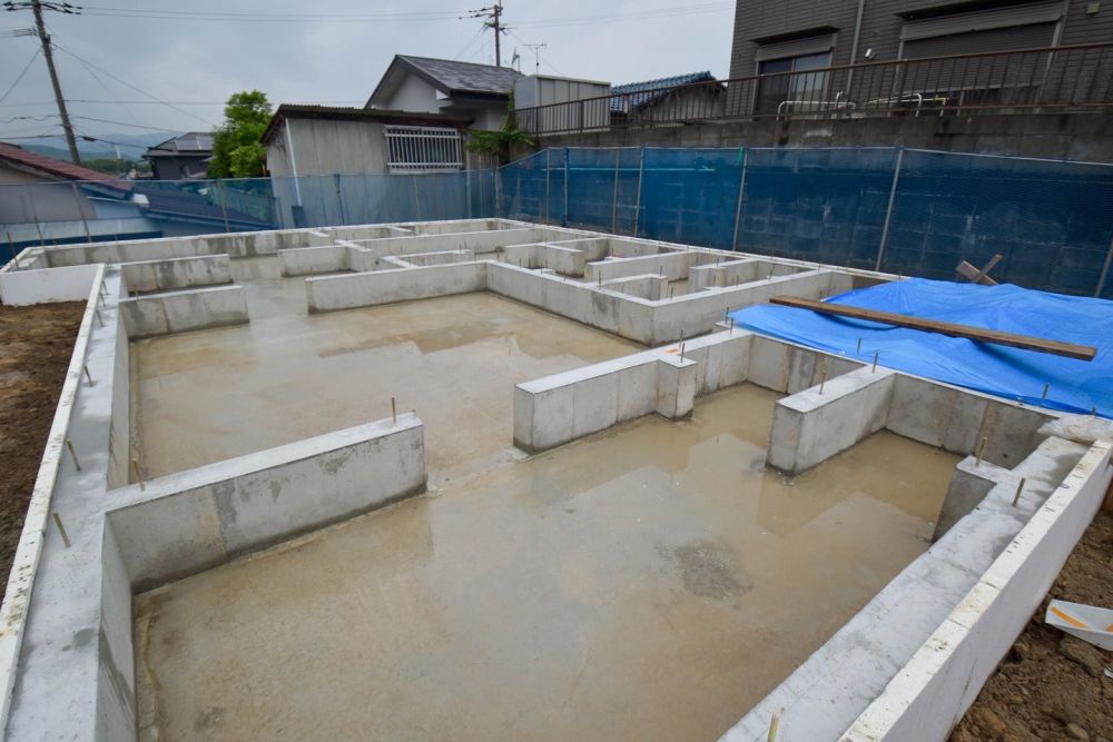 「大野城市03」注文住宅現場リポート①【基礎工事】【立ち上がりコン】
