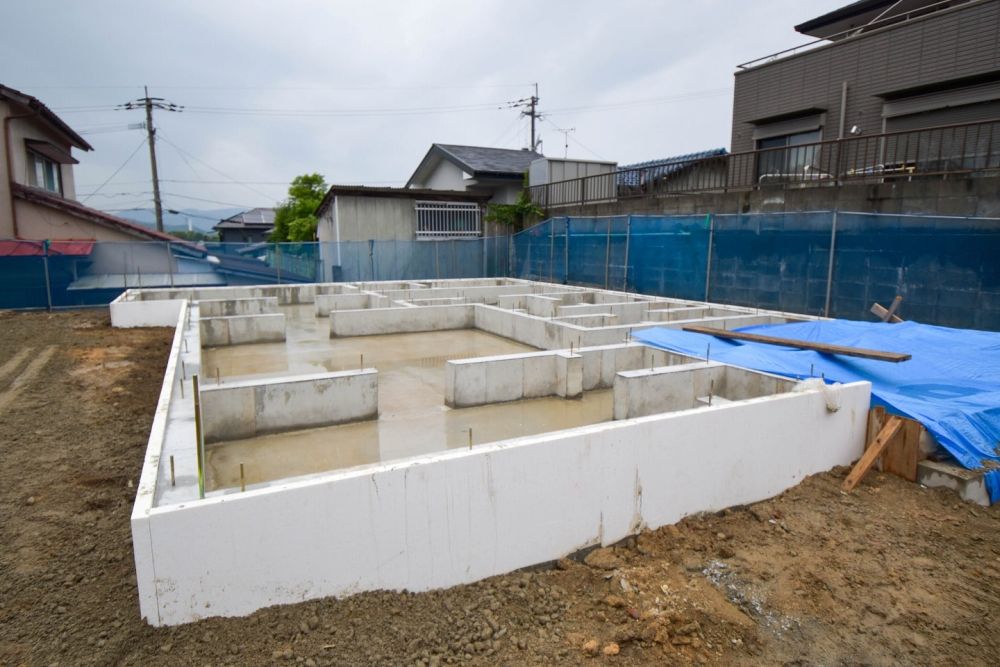 「大野城市03」注文住宅現場リポート①【基礎工事】【立ち上がりコン】