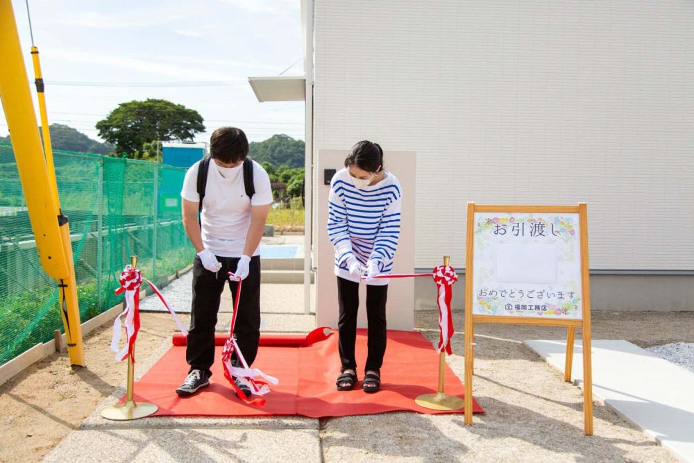 福岡県糟屋郡粕屋町03　注文住宅建築現場リポート⑬　～お引き渡し～