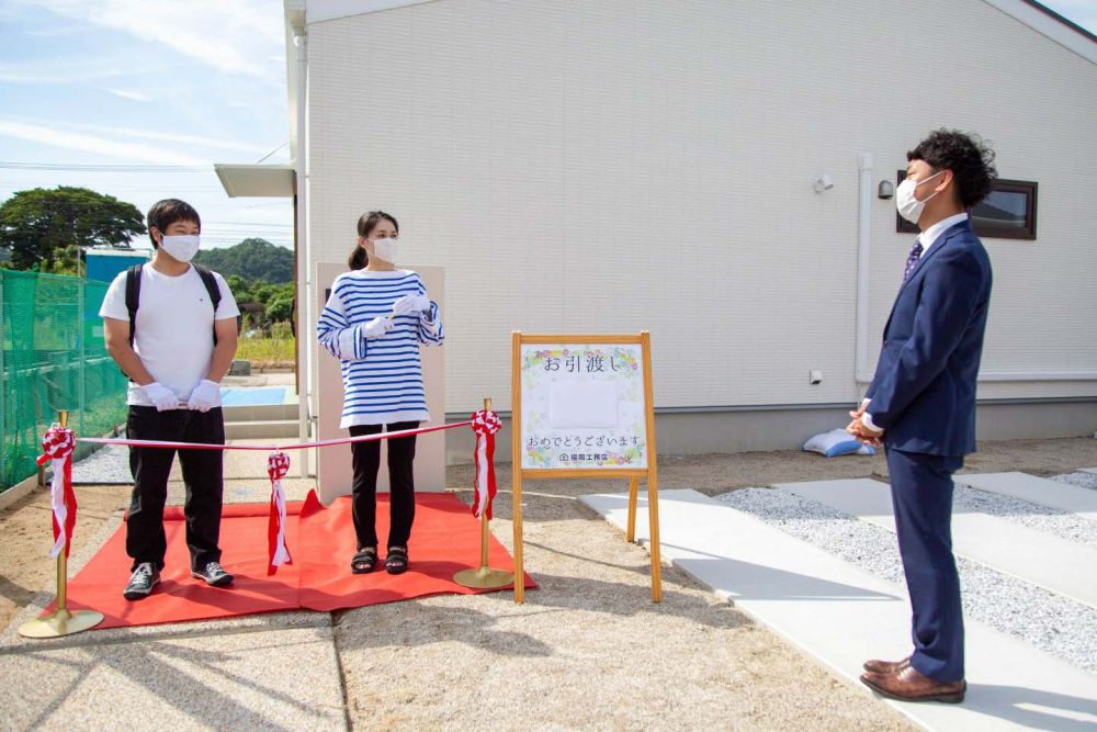 「糟屋郡粕屋町03」注文住宅現場リポート⑬【お引き渡し式】